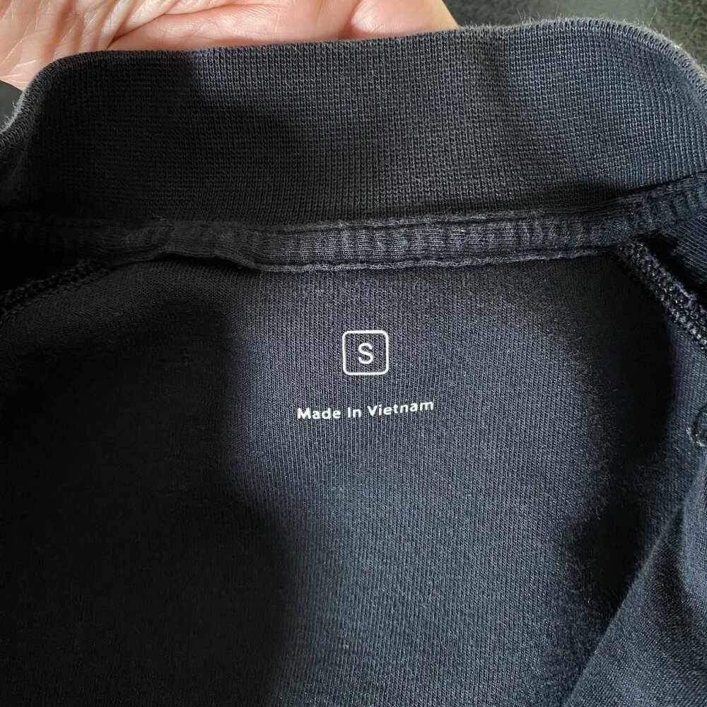 Apple Logo Store Employee Jacket Size Small Black Full Zip Techwear - Picture 9 of 13